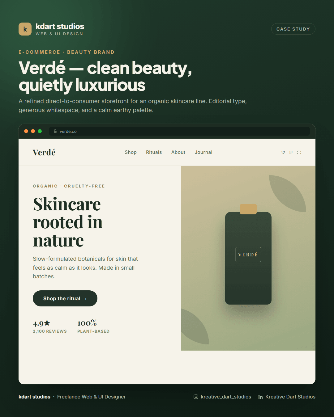 Verdé - E-Commerce by KDart Studios